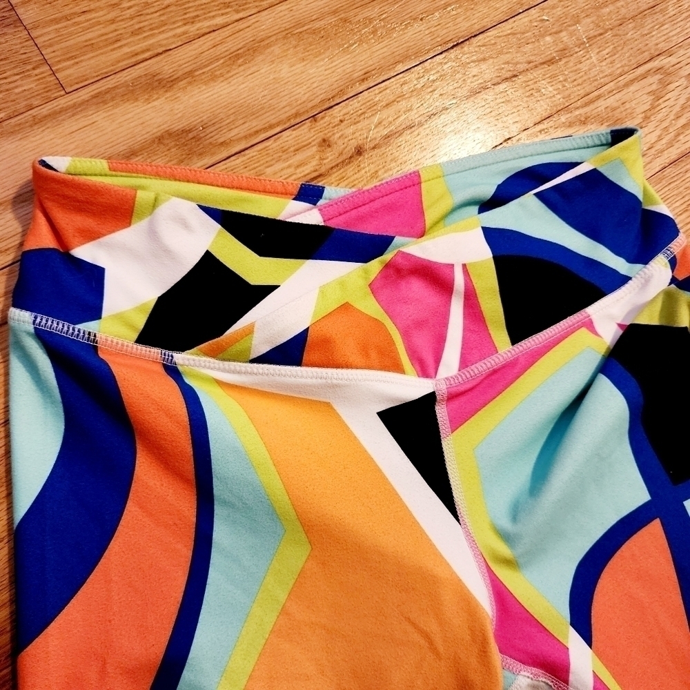 Fabletics Salar Multicolor Abstract Power Hold Cr… - image 6